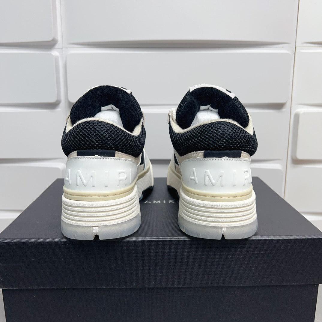 AMR MA-1 Black and White Sneakers-052 - tntwear1