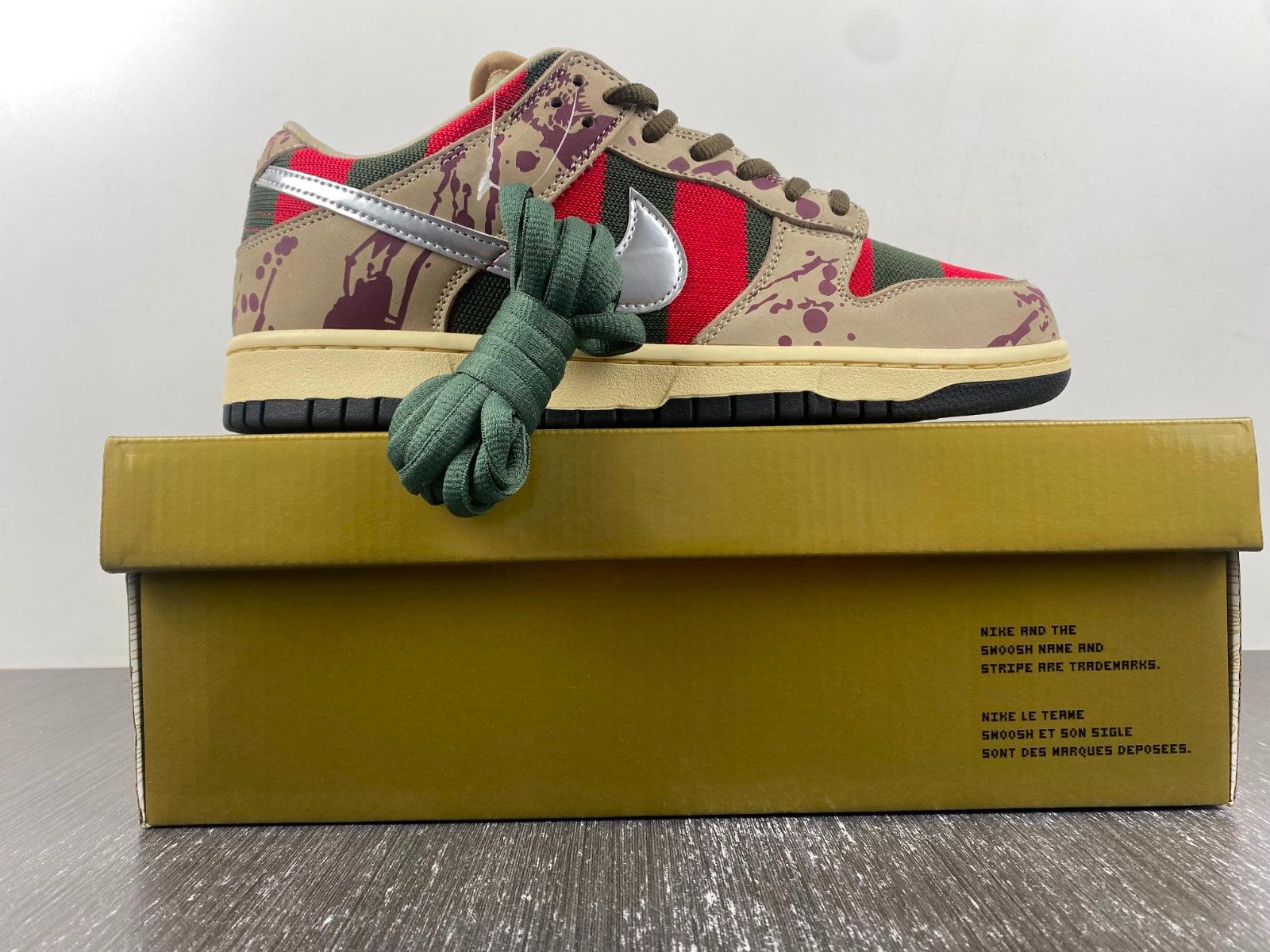 Custom SB Dunk Low “Freddy Krueger” - tntwear1