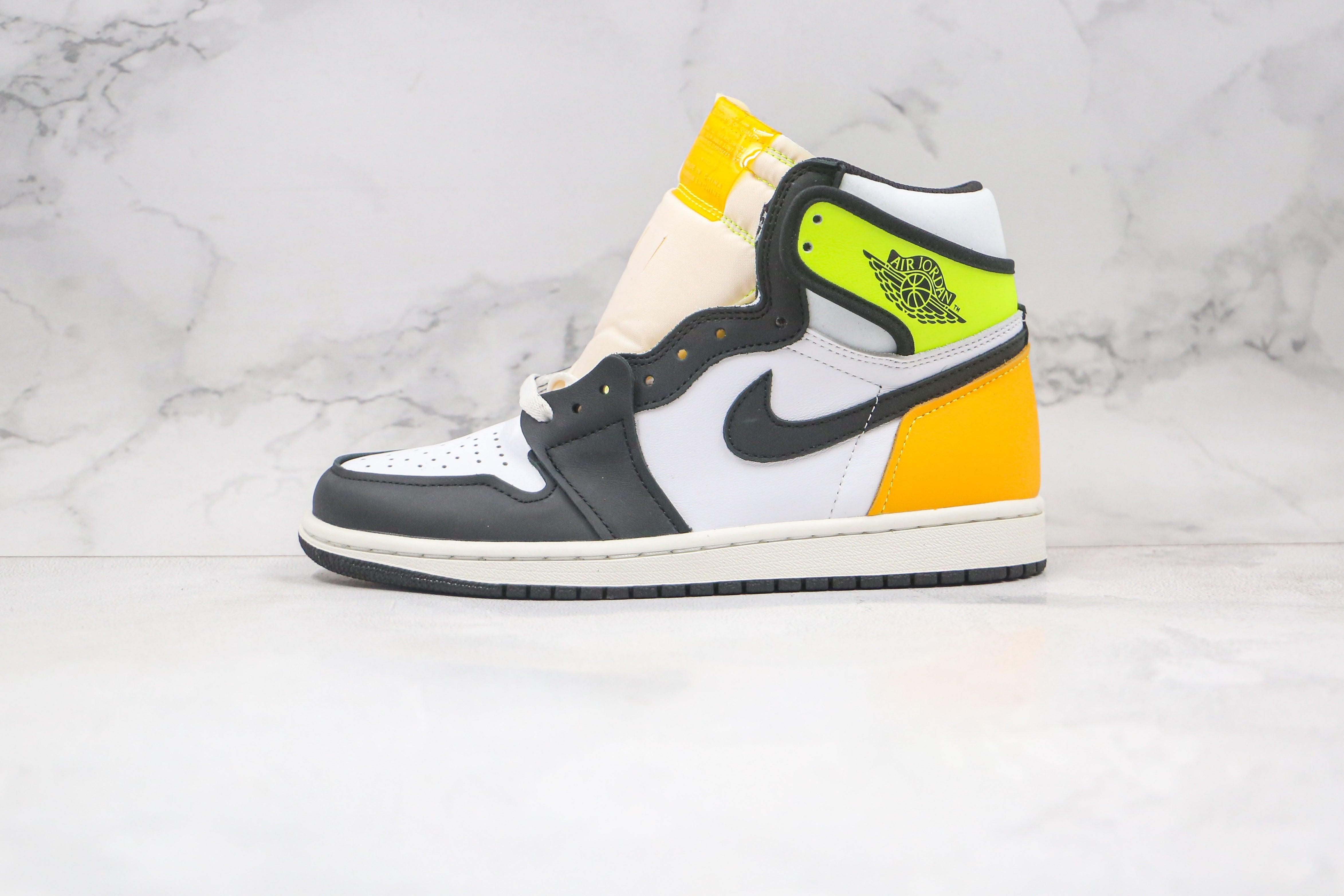 Custom Air Jordan 1 Vlot Gold High Q ( Customs And Box ), Jordan 1 Sneakers Active - tntwear1