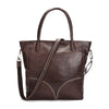 Chic and Spacious Leather Tote Bag