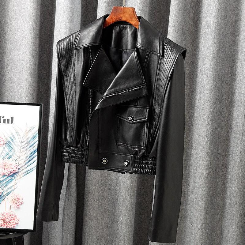 European Genuine Leather Jacket - tntwear1