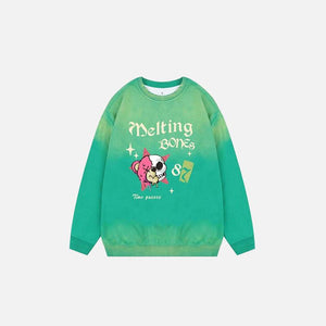 Mystic Melting Bones Sweatshirt - tntwear1