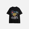 Loose Graffiti Sunflower T-shirt - tntwear1