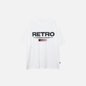 Y2k Loose Retro Printed T-shir - tntwear1