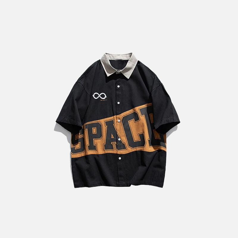 Space Patchwork Shirt - tntwear1