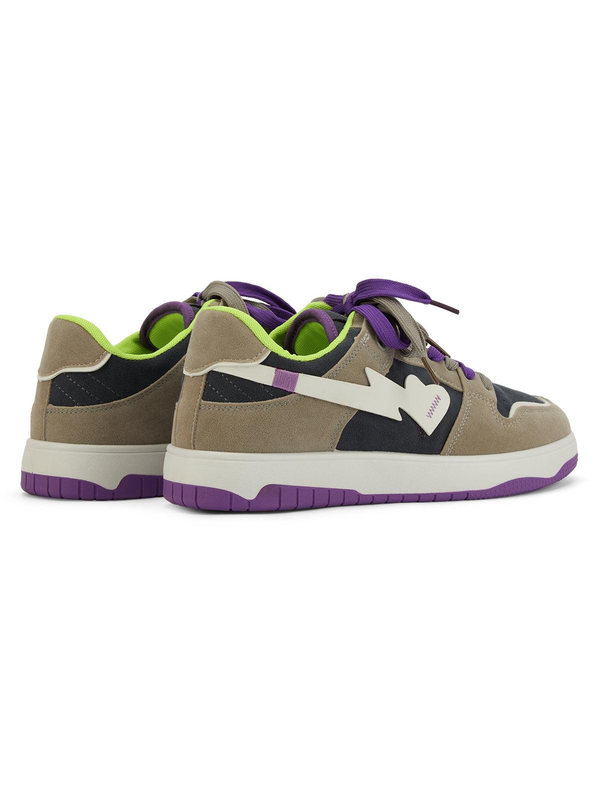 Tntwear Retro Color-Blocked Casual Shoes - 1974 - tntwear1