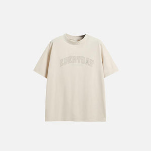 Embroidered Loose T-shirt - tntwear1