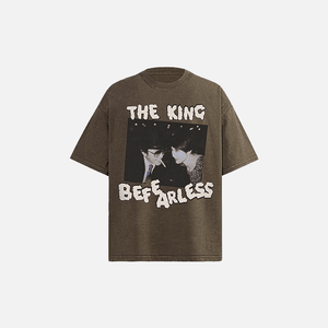 The King Be Fearless Graphic T-shirt - tntwear1