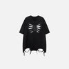 Y2k Loose Butterfly Ripped T-shirt - tntwear1