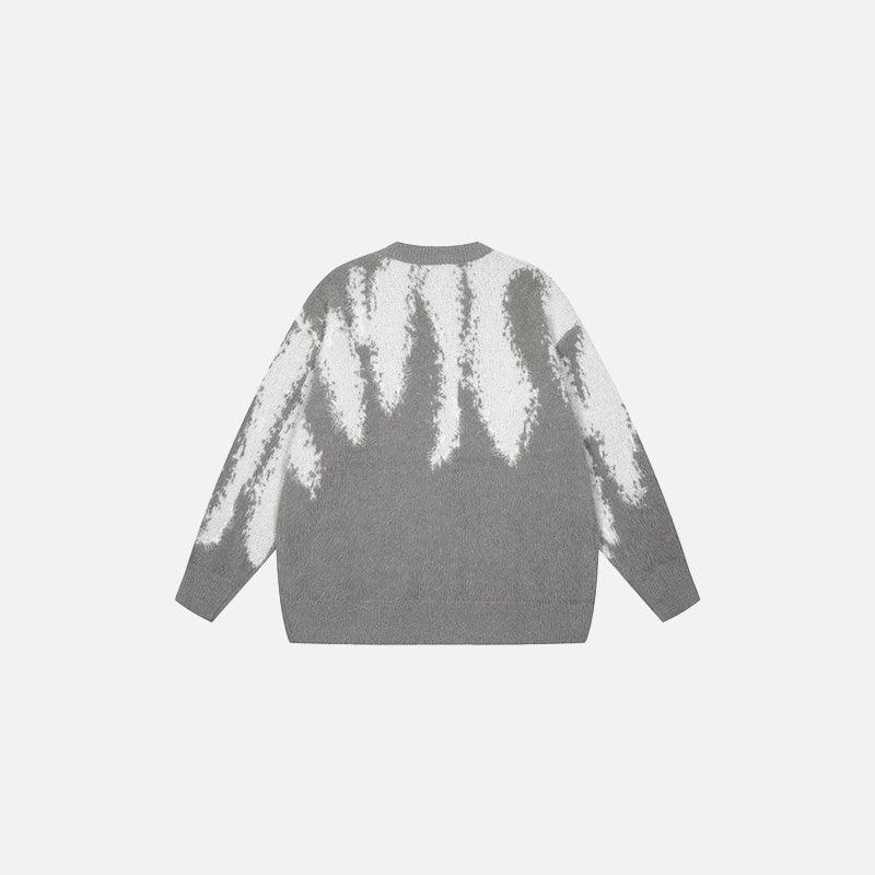 Tie Dye Knitted Sweater - tntwear1