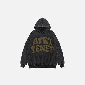 Loose Letter Prints Hoodie - tntwear1