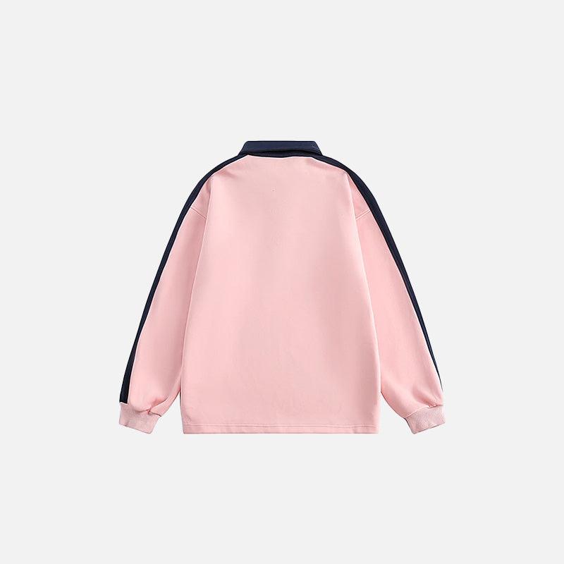 Racing Embroidery Sweatshirt - tntwear1