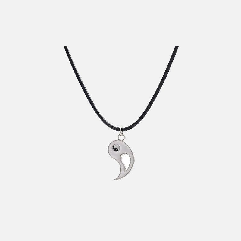 Yin-Yang Puzzle Pendant Necklace - tntwear1