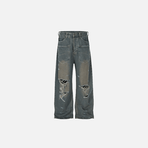 Retro Loose-Fit Ripped Jeans - tntwear1