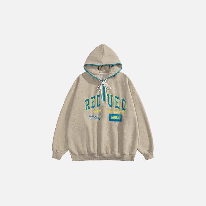 Oversized Loose Zip-up Hoodie - tntwear1