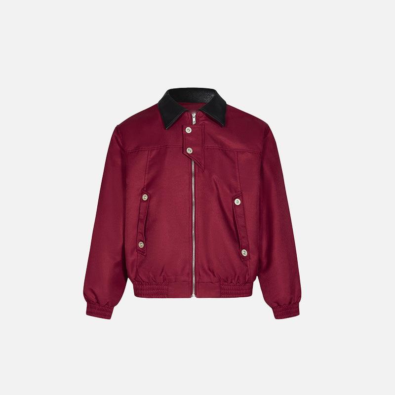 Solid Color Classic Padded Jacket - tntwear1