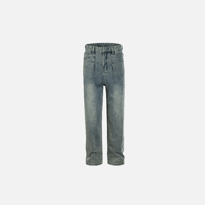 Vintage Washed Loose Jeans - tntwear1