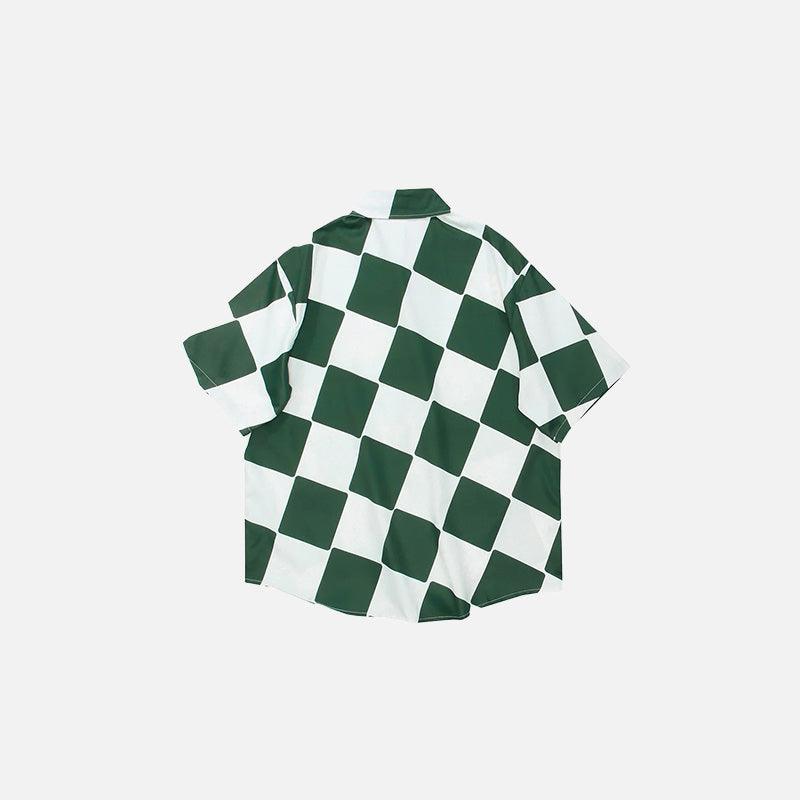 Checkerboard Style Shirt - tntwear1