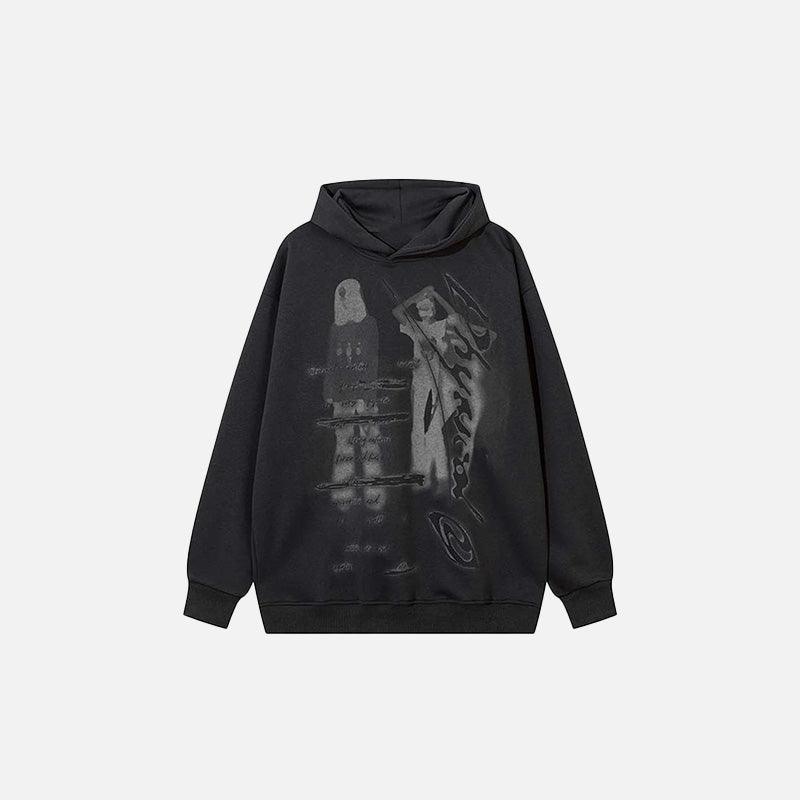 Abstract Graffiti Hoodie - tntwear1