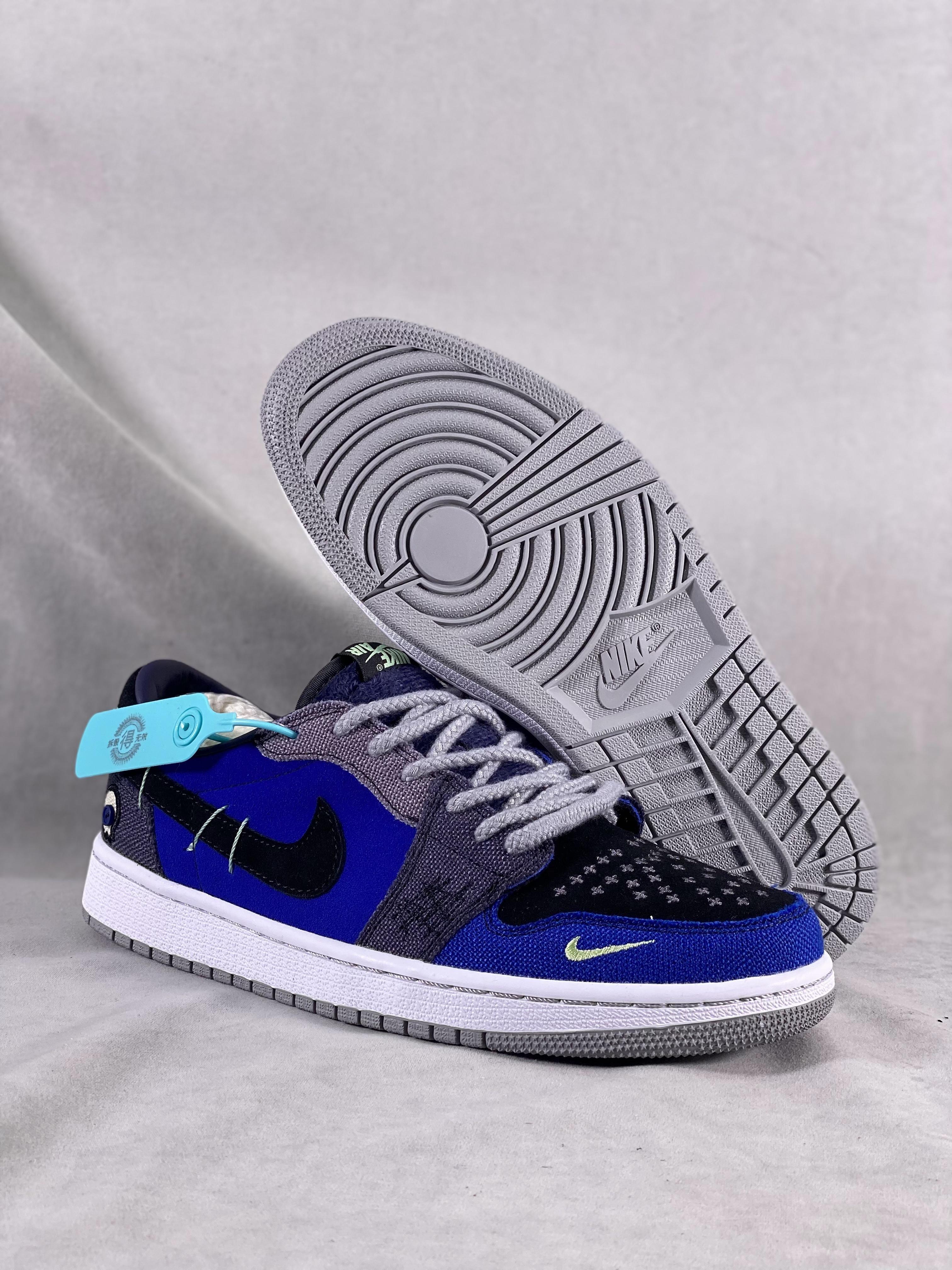 Custom Air Jordan 1 Low OG ZION "Voodoo Alternate" - tntwear1