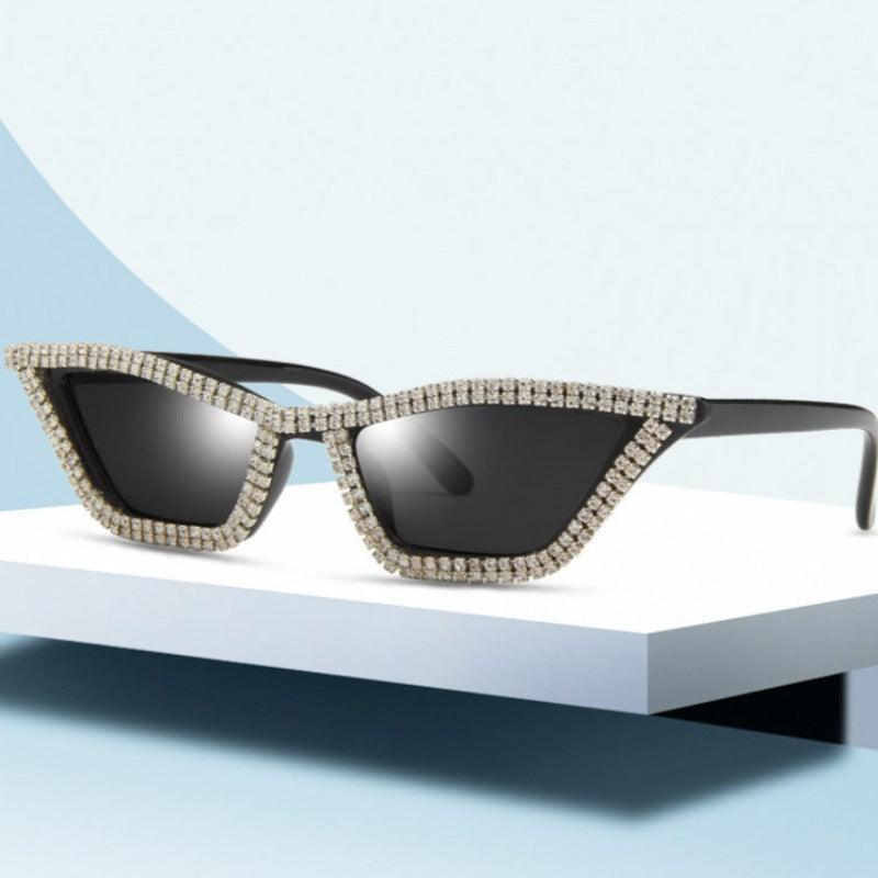 Glossy Ray Crystal Sunnies - tntwear1