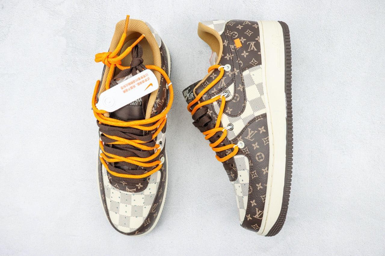 Custom Lv x Air Force 1 Low 07 CV1724-113 - tntwear1