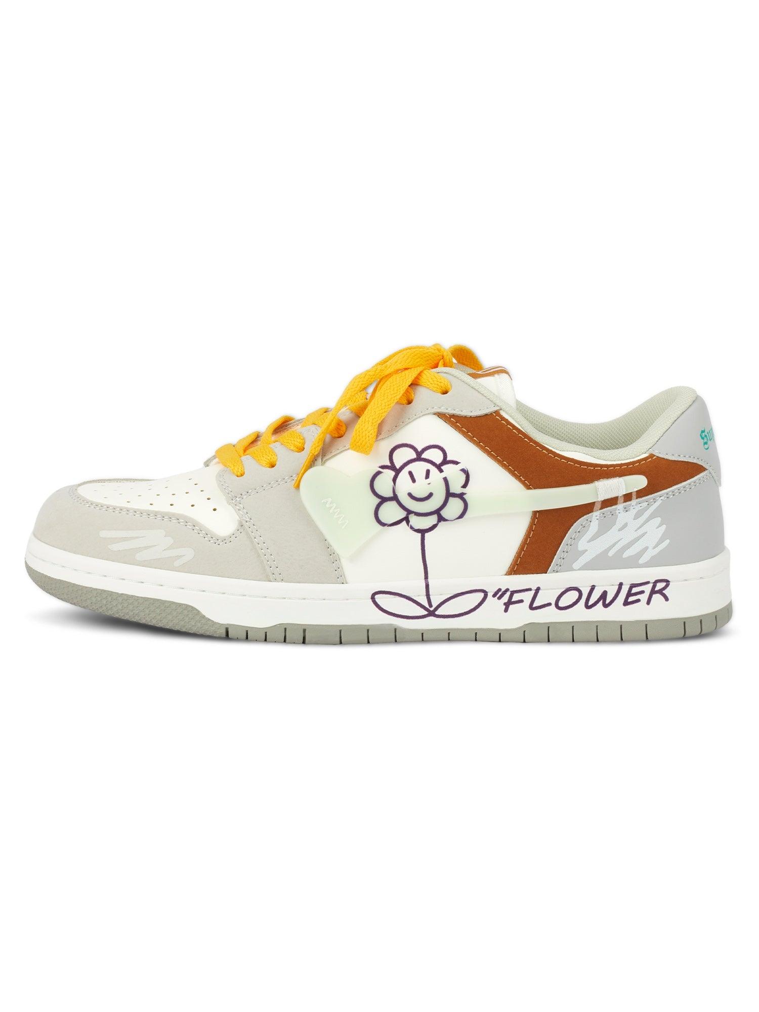 Sunflower Hip-Hop Skate Shoes - tntwear1