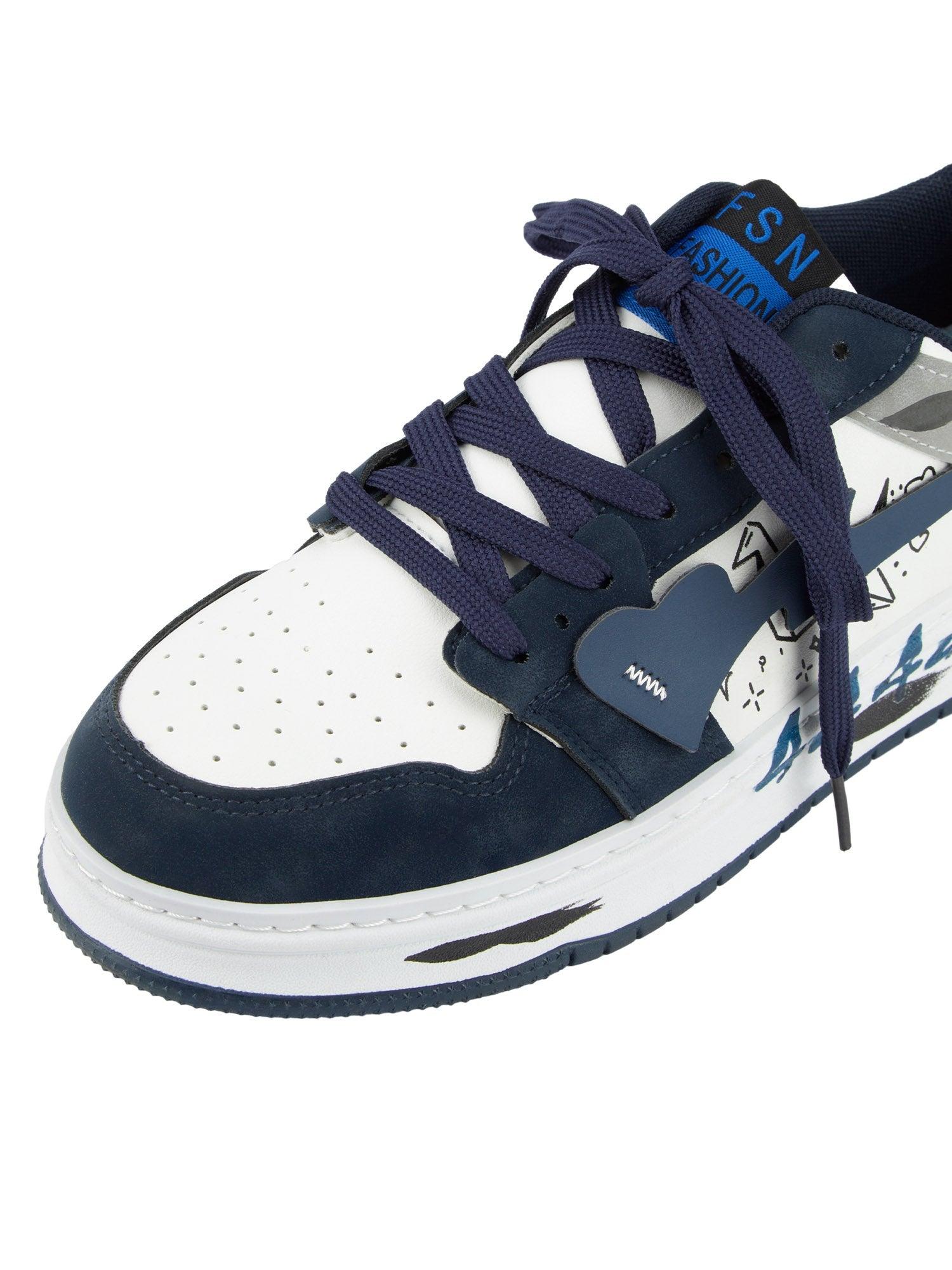 Tntwear Graffiti Skate Sneakers - 1622 - tntwear1