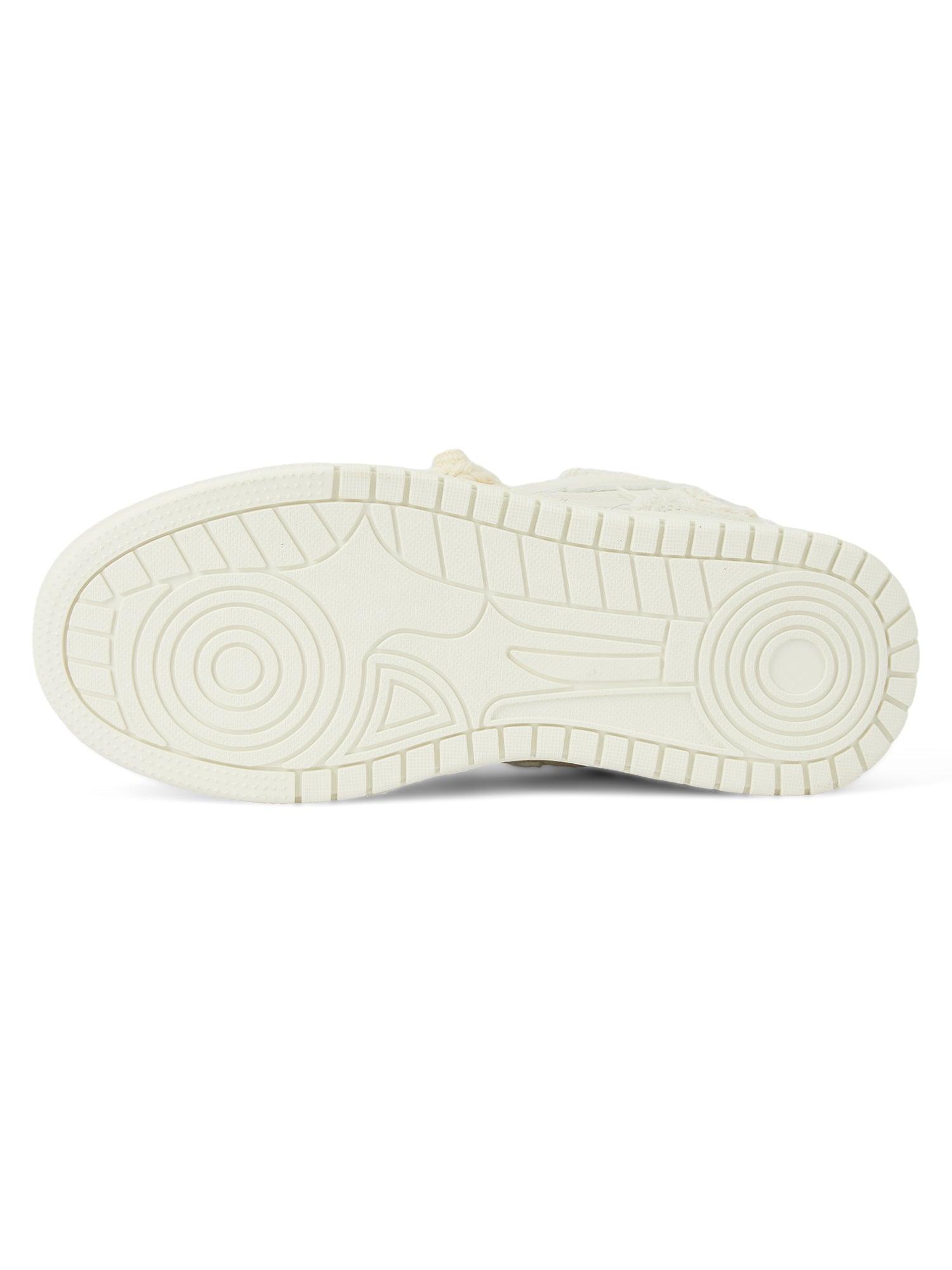 Tntwear Casual White Board Shoes - 1466 - tntwear1