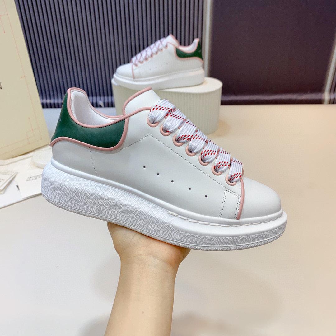 ALMC Oversized Green and White Sneakers-037 - tntwear1