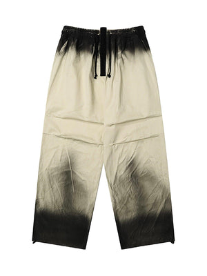 Tntwear Spray-painted Pleated Casual Pants