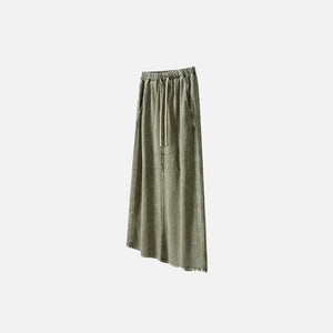 Women's Washed Loose Slit Long Skirt - tntwear1