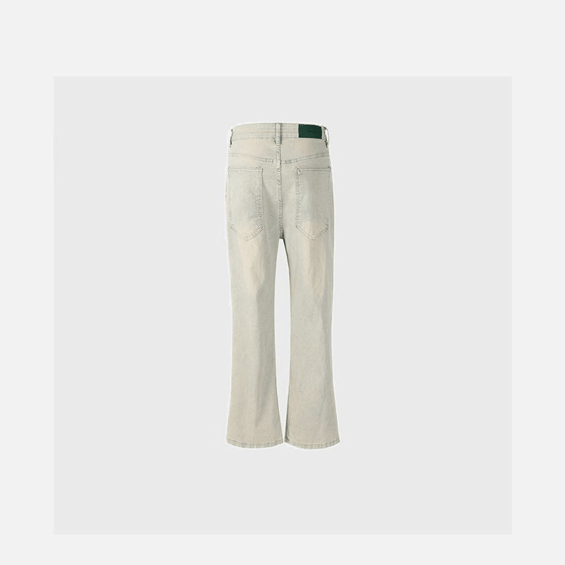 Y2k Washed Wide-leg Jeans - tntwear1