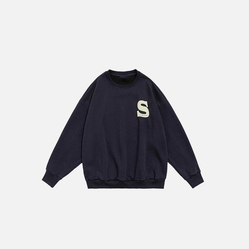 S Foaming Print Sweatshirt - tntwear1