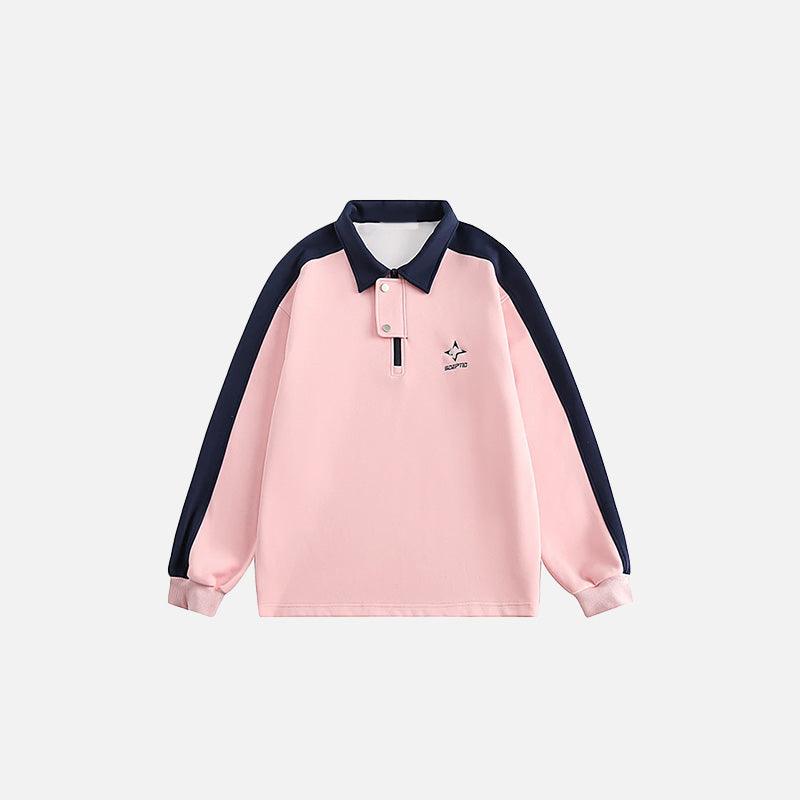 Racing Embroidery Sweatshirt - tntwear1