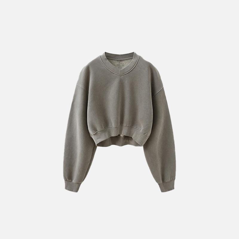 Women's Fleece Cropped Sweatshirt - tntwear1