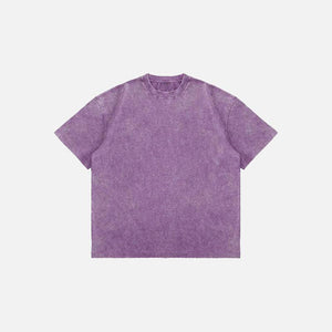 Summer Loose Washed T-shirt - tntwear1