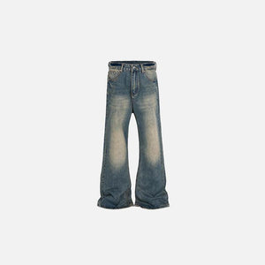 Wide-leg Faded Jeans - tntwear1