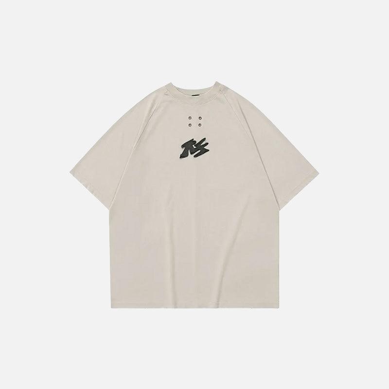 Sleek Mono Logo T-shirt - tntwear1