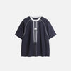 Retro Raglan Striped T-shirt - tntwear1