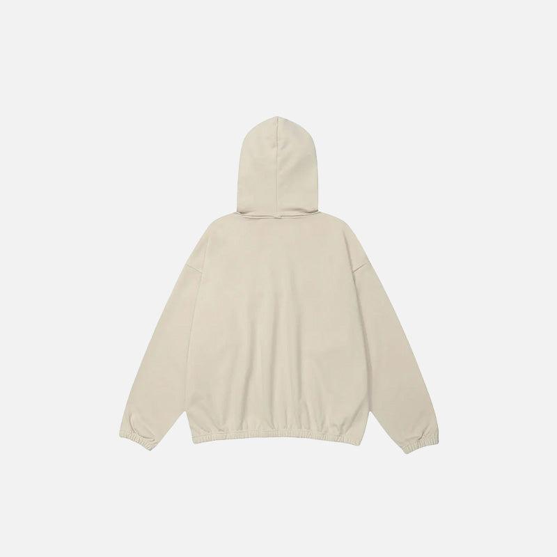 Loose Star Embroidery Hoodie - tntwear1