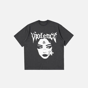 Vintage Women's Gothic T-Shirt - tntwear1