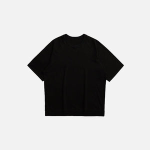 Elbow-Length Loose Blank T-shirt - tntwear1