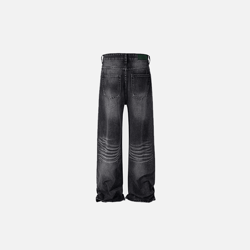 Vintage Relaxed Fit Denim Jeans - tntwear1