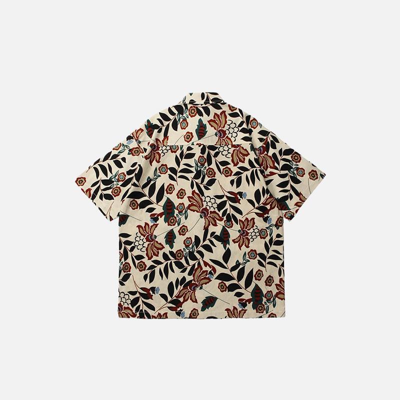 Y2k Floral Aloha Shirt - tntwear1