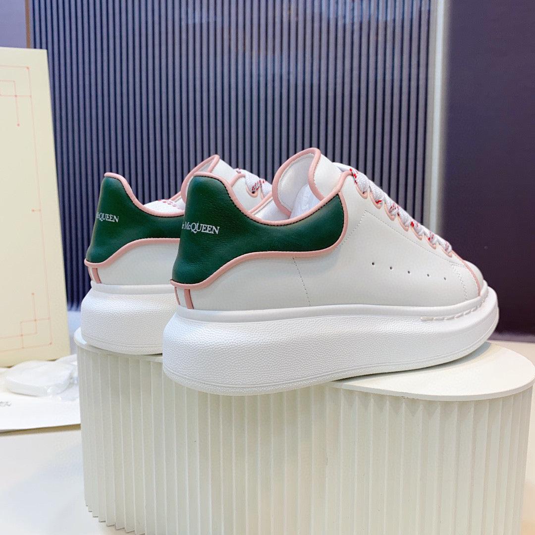 ALMC Oversized Green and White Sneakers-037 - tntwear1