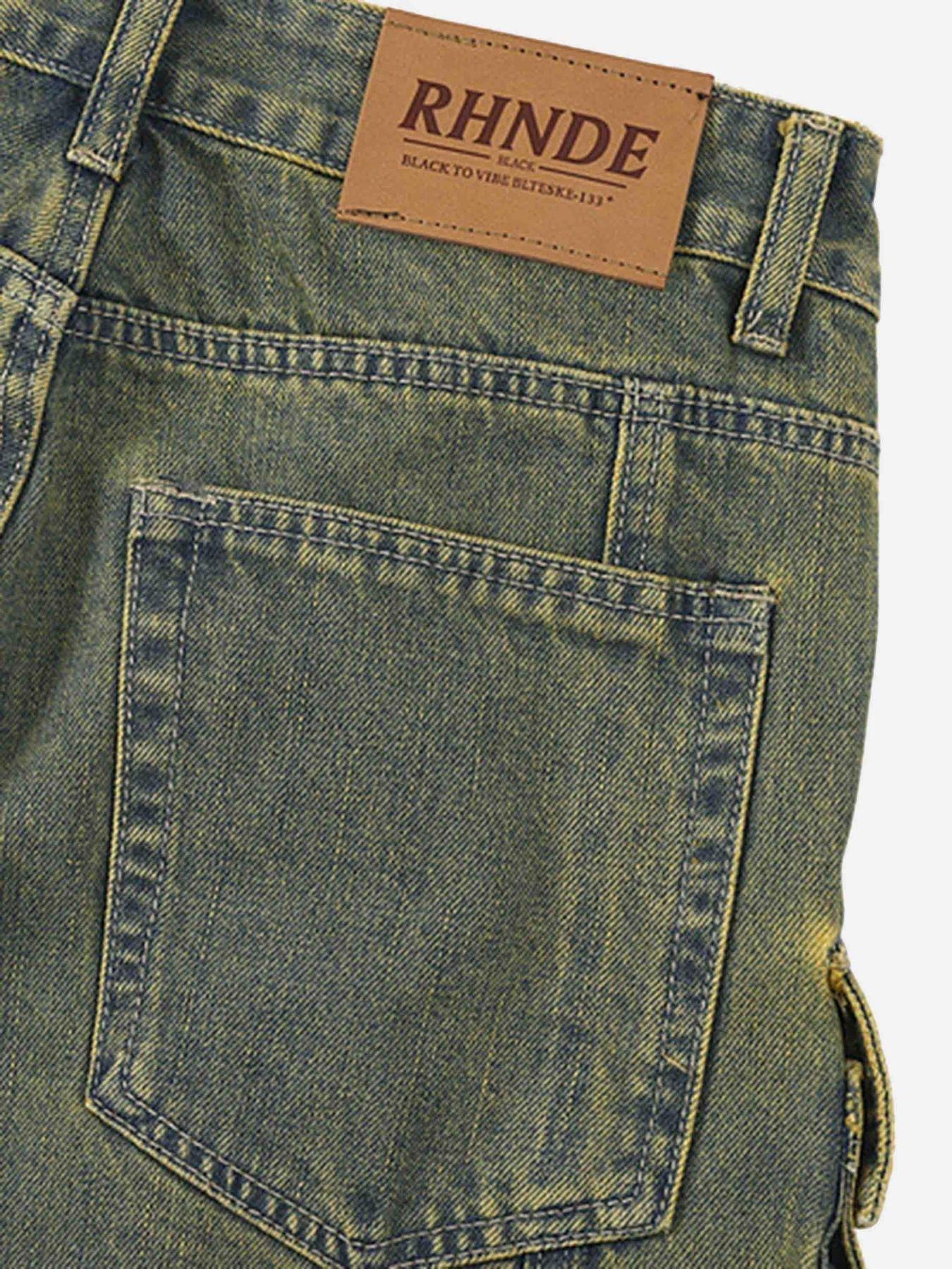 1984 Multi-Pocket Workwear Loose Jeans - 1789 - tntwear1