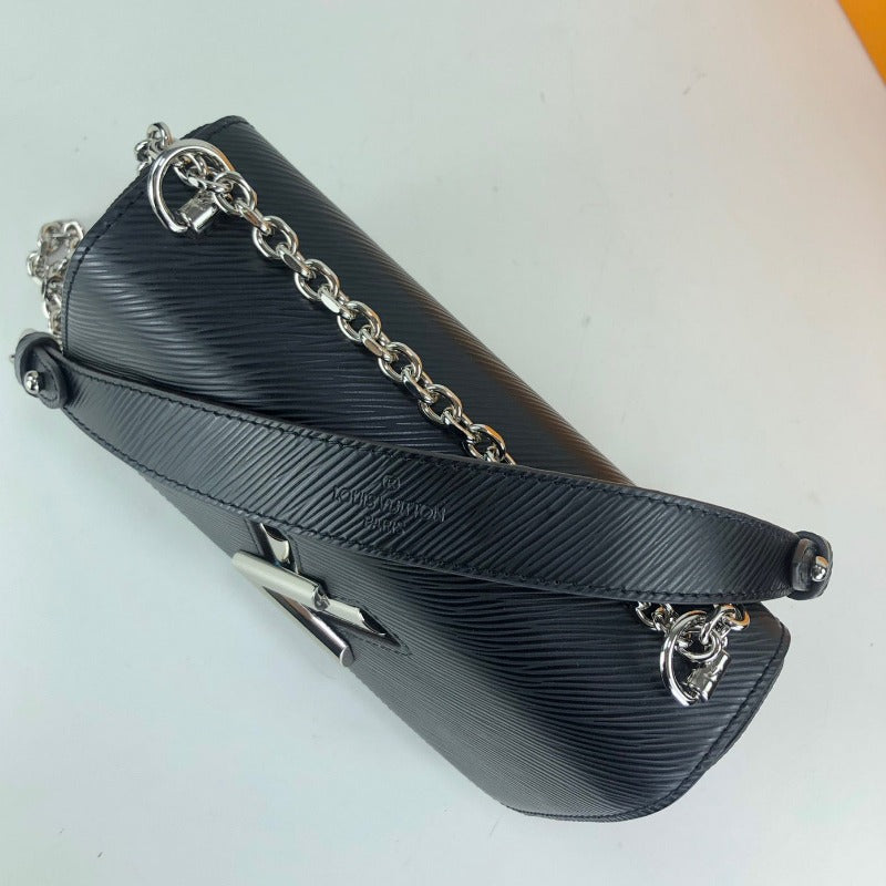 Tntwear - Twist Handbag With Chain Black