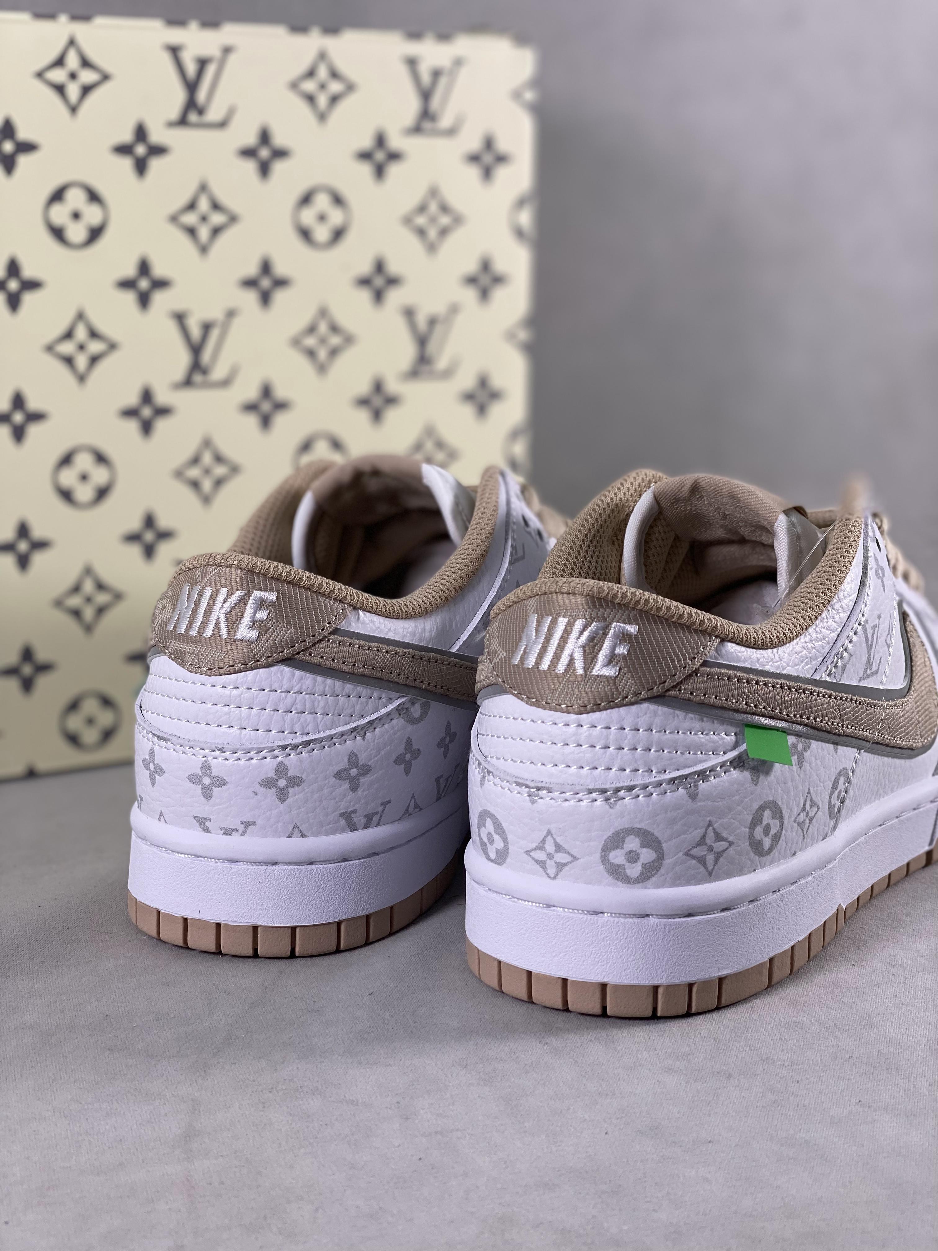 Custom SB Dunk Low x LV LV0526 596 - tntwear1