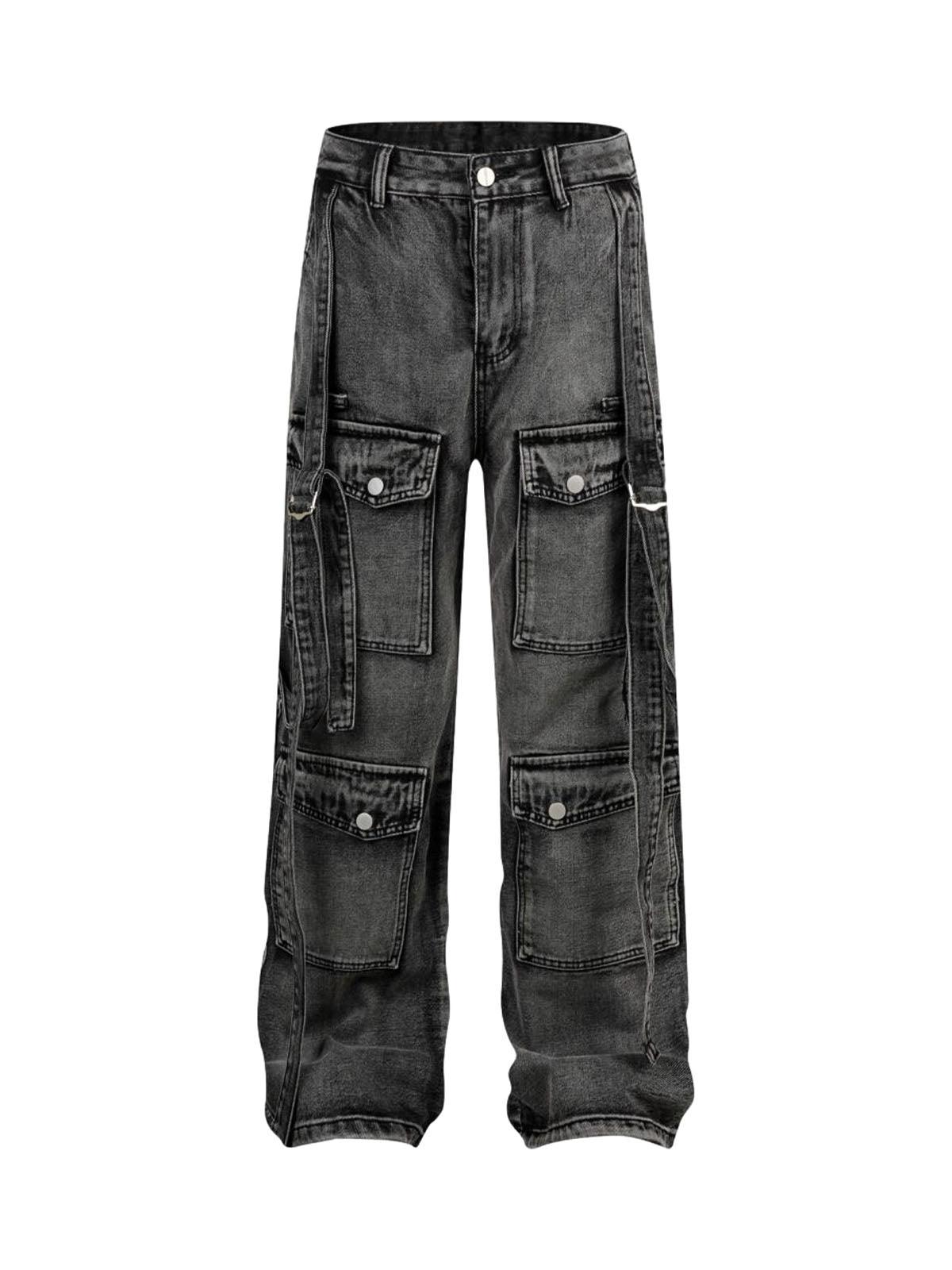 Tntwear Multi Pocket Cargo Jeans - tntwear1